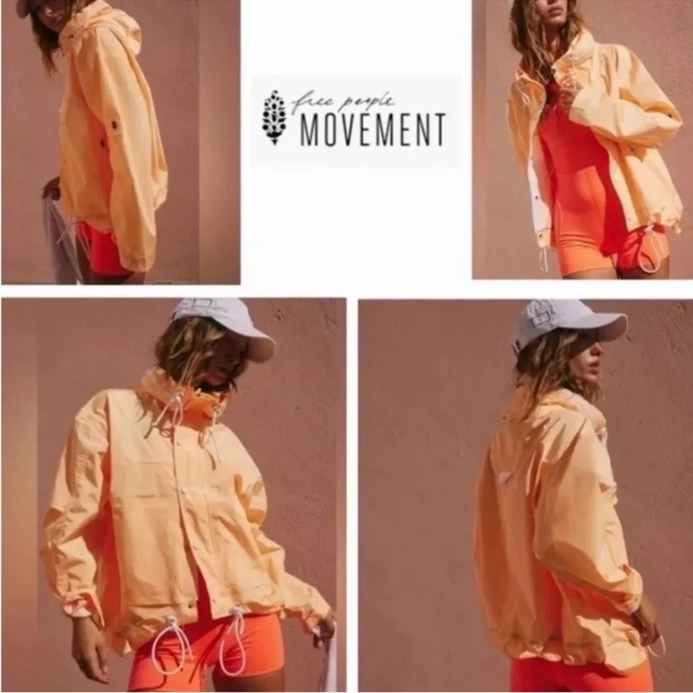Free People Movement Rain and Shine Jacket in Morning Sun Size Small - Picture 12 of 12
